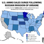 U.S. Ammo Sales Up 166% in the Two Weeks Following Russia's Invasion of Ukraine