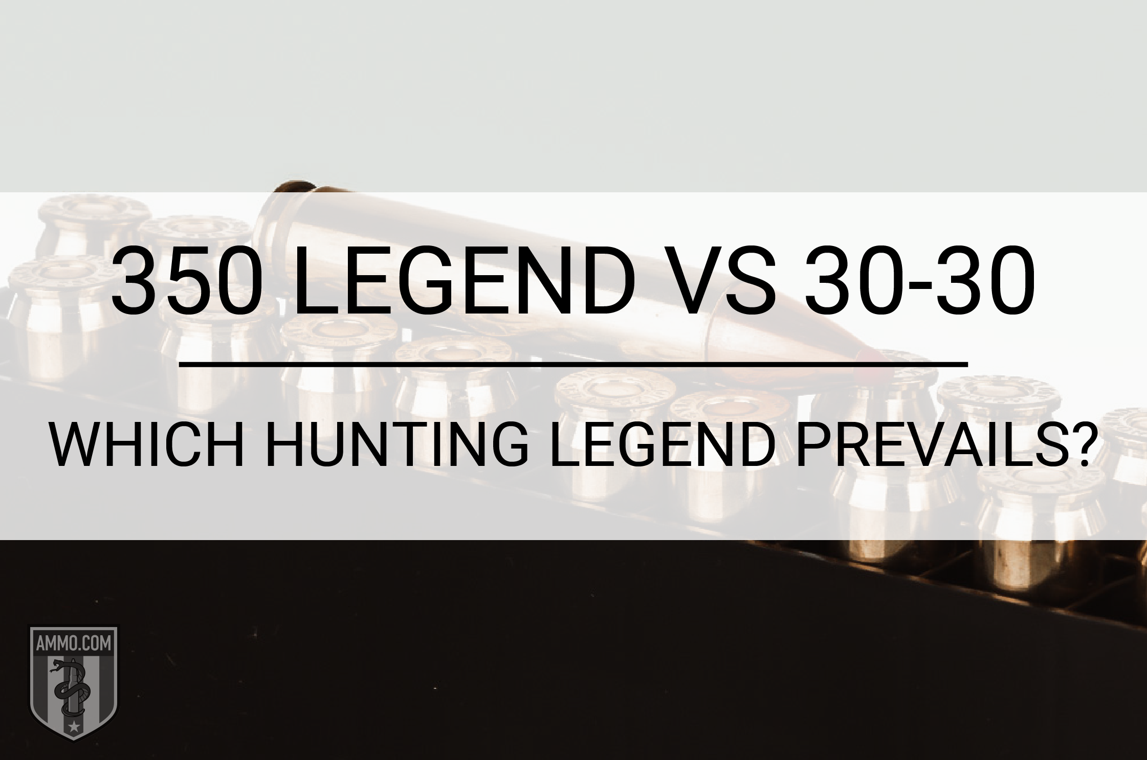 350 Legend vs. 30-30